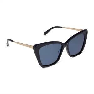 NEW DIFF becky ii sunglasses in royal midnight mirror polarized